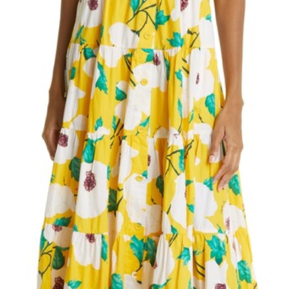 CARA CARA
Regina Floral Tiered Maxi Dress.  Size 8.  Worn once - Picture 3 of 11